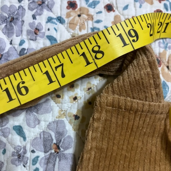 Umgee Tan Corduroy Overall Dress - Picture 6 of 7